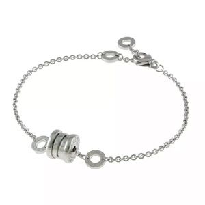 Bulgari B.zero1 18K White Gold Bracelet